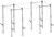 French Fitness 43" Rack & Rig Pull Up Bar