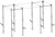 French Fitness 43" Rack & Rig Pull Up Bar