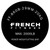 French Fitness 7' (86") 45 Lb Olympic Elite Power Bar -2000 Lb