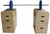 French Fitness Stackable Wood Jerk Blocks - Set of 8 Boxes