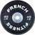 French Fitness Competition Urethane Bumper Plate Set 320 lb Black