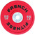 French Fitness Competition Urethane Bumper Plate 300 lb Colored
