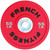 French Fitness Competition Urethane Bumper Plate 340 lb Colored