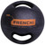 French Fitness Dual Grip Medicine Ball w/Handles 18 lb