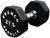 French Fitness Urethane 8 Sided Hex Dumbbell 27.5 lbs - Single