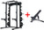 French Fitness SHR80 Commercial Half Rack / Bench Combo