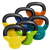 French Fitness Vinyl Kettlebell Set 5-30 lbs
