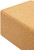 French Fitness 4" Yoga Cork Block