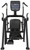 French Fitness Black Arc Elliptical Trainer