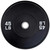 French Fitness Olympic Black Bumper Plate Set 260 lbs - Blank