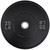 French Fitness Olympic Black Bumper Plate Set 370 lbs - Blank