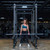 French Fitness R30-RE Commercial Power Rack w/Lat Pulldown / Low Row