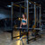 French Fitness R30-RE Commercial Power Rack w/Lat Pulldown / Low Row