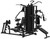 French Fitness X8 XL Multi Station Gym System - Black