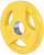 French Fitness Colored Rubber Grip Olympic Plate Set 140 lbs