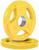 French Fitness Colored Rubber Grip Olympic Plate Set 170 lbs