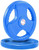 French Fitness Colored Rubber Grip Olympic Plate Set 50 lbs