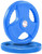 French Fitness Colored Rubber Grip Olympic Plate Set 70 lbs