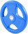 French Fitness Colored Rubber Grip Olympic Plate Set 70 lbs