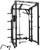 French Fitness Folding Cable Power Rack / Cage - Black
