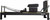 French Fitness Black Pilates Reformer