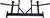 French Fitness 43" Rack & Rig Multi Sphere Ball Grip Pull Up Bar