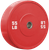 French Fitness Olympic Colored Bumper Plate 55 lbs - Blank