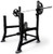 French Fitness FFB Black Olympic Military Bench