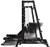 French Fitness Power Smith Dual System Converging Bench Press Combo Plate Loaded