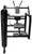 French Fitness FFB Black Single Stack Abdominal Crunch