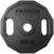 French Fitness Urethane Olympic Weight Plate V2 35 lbs Black