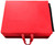 French Fitness 8' x 4' x 2" Crash Mats - 3-Fold 4-Section Folding Gymnastics Mat