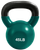 French Fitness Vinyl Kettlebell Set 5-70 lbs