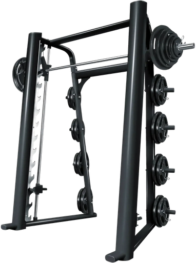 Ffb Machine French Fitness FFB Black Elite Smith Machine | Fitness Superstore