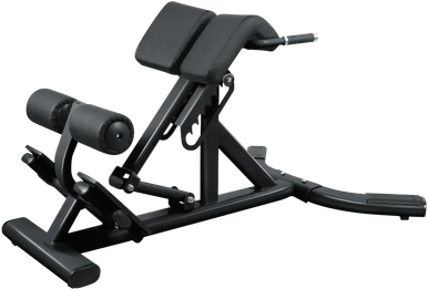 French Fitness FFB Black 45 Degree Hyperextension Back Extension