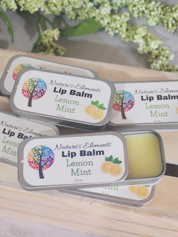 "Soothe dry lips effortlessly with Nature's Elements Lip Balm Tin. Packed with natural nourishing ingredients, it gives instant relief and hydration. Discover the secret to soft lips today!"