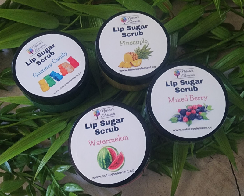 Lip sugar scrub