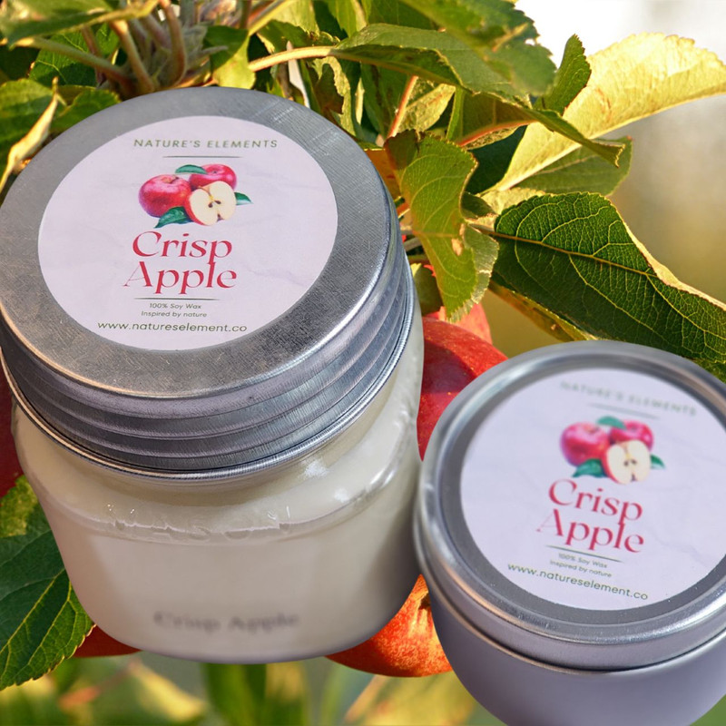 Crisp Apple - a truly scrumptious aroma of a sweet & tart candy apple drizzled in caramelized sugar.