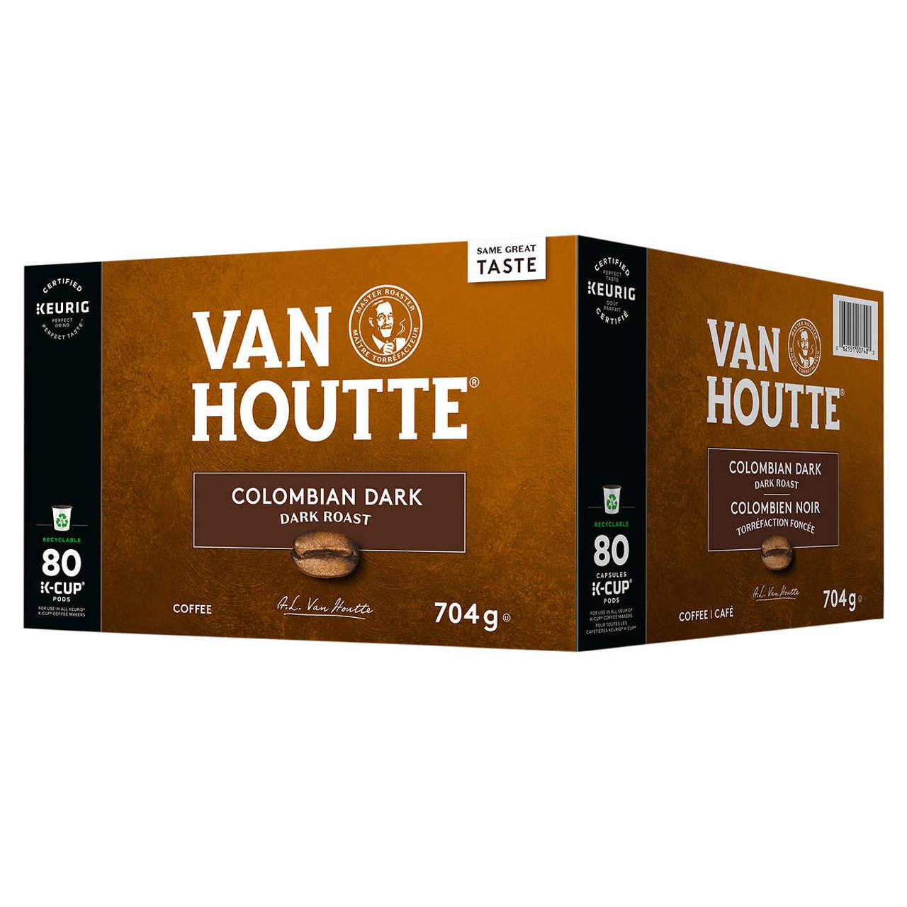 Van Houtte Colombian Dark K-Cups 80 Pods - Majestic Food Service