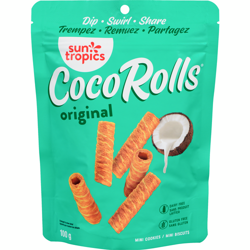 SUN TROPICS Cocorolls Mini Cookies Original 100 g
