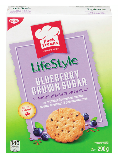 PEEK FREANS Lifestyle Selections Blueberry Brown Sugar Biscuit 290 g