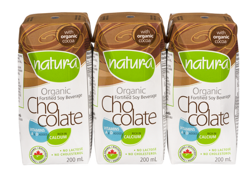 NATURA Natur-A Soy Chocolate Beverage - Mini 3x200.0 ml