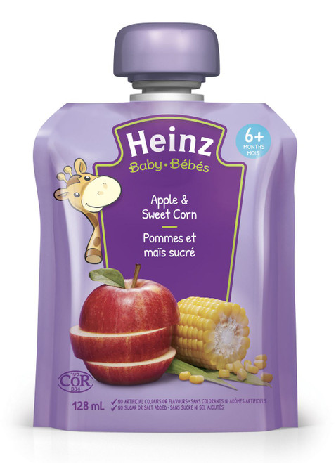 Heinz Baby Apple & Sweet Corn  128mL