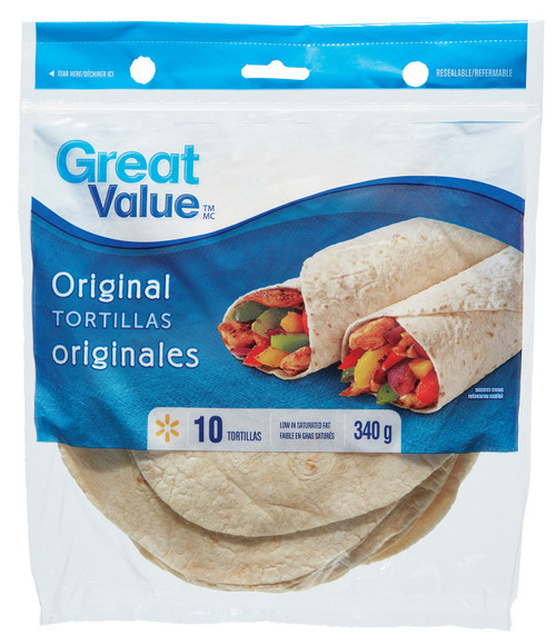 Tortilla White 7" 340g