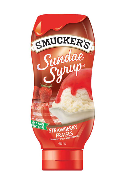 Smucker's Sundae Syrup Strawberry 428mL