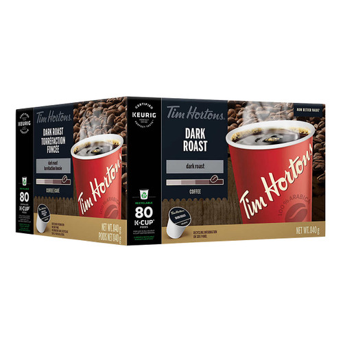 Tim Hortons Dark Roast K-Cups 80 Pods