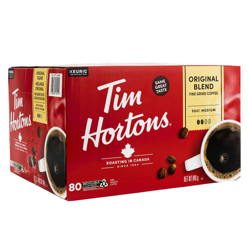 Tim Hortons Original Blend K-Cups 80 Pods