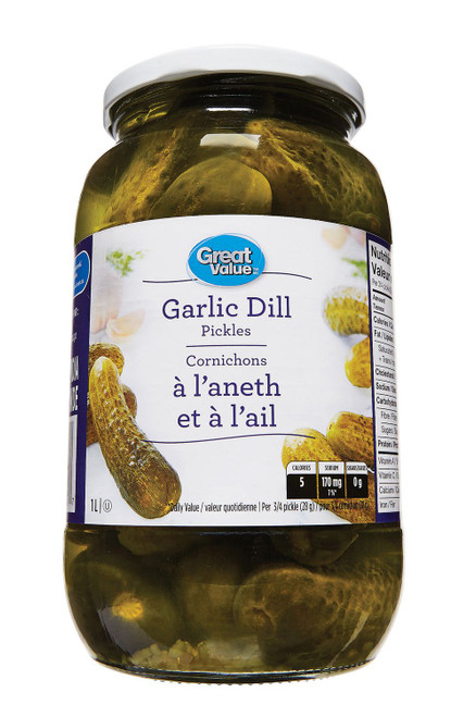 Garlic Dill Pickles 1L