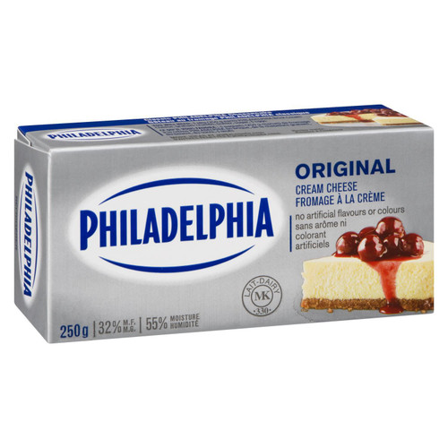 Philadelphia Cream Cheese Bar 250g