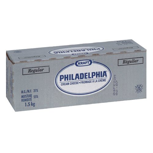 Philadelphia Cream Cheese Block 1500g